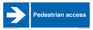 Pedestrian access